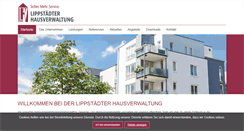 Desktop Screenshot of lippstaedter-hausverwaltung.de