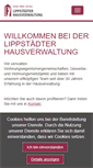 Mobile Screenshot of lippstaedter-hausverwaltung.de